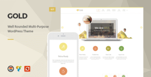 WordPress Template GOLD