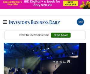 米国株投資のためのIBDの使い方教えます IBD会員