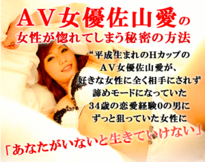AV女優佐山愛の女を惚れさせるための秘密の恋愛テクニック 定価：¥11,800