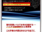 潜在意識レベルで女性を洗脳し恋人にする禁じられた手法 定価：¥12,800