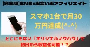 ［完全版］初日から収益化できる出会い系アフィリエイトのやり方 遥斗