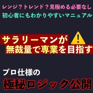 結論】プロFXトレーダーが教える最強無裁量教えます raw21