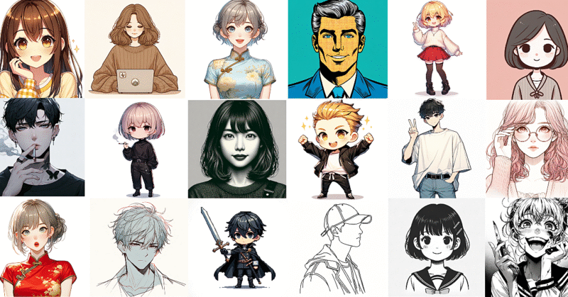 【全部作れる】ChatGPTで人物アイコン_イラストを生成する方法　ガオ