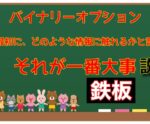 バイナリーオプションの攻略本とツールを提供します お金はゴミ！されど！もう、得る！！