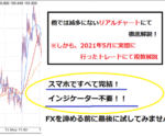 スマホFX 線1本のストレスフリー裏技手法教えます カグチ