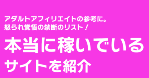 【アダアフィの参考に】本当に稼いでいるサイト一覧 ワクスト