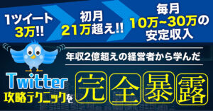 【Twitterマネタイズ初月21万超え】年収2億超えの経営者から学んだTwitter運用テクニック大全 佐竹