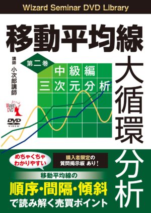 移動平均線大循環分析 第二巻 <中級編 三次元分析> 定価:¥4,104