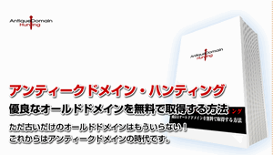アンティークドメイン・ハンティング