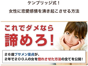 ケンブリッジ式！女性に恋愛感情を沸き起こさせる方法 定価：¥19,800