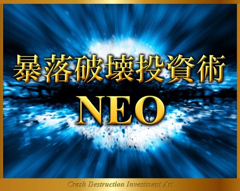 暴落破壊投資術NEO 定価：¥29,800