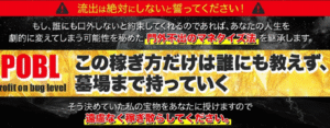 門外不出のマネタイズ法「POBL」 〜この稼ぎ方だけは誰にも教えずに墓場まで持っていく〜