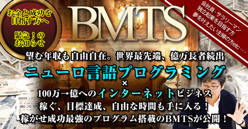BMTSプログラムiBSA business mentalpsychological technipue school program