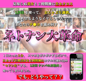 ネトナン大革命 LINEナンパ師のび太