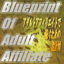 アダルトアフィリエイトで稼ぐための設計図「Blueprint of adult affiliate」