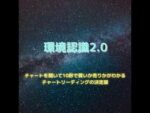 「環境認識2.0」チャートを開いて10秒で買いか売りかがわかるチャートリーディングの決定版