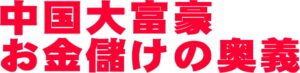 中国大富豪 お金儲けの奥義 「20分の気功でお金を生み出す体質改善法」 （動画） 定価：¥10,000