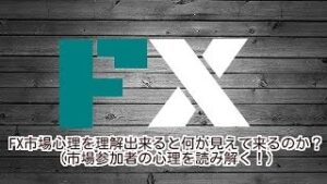 FX市場心理を理解出来ると何が見えて来るのか？（市場参加者の心理を読み解く！） 亀仙人大好き