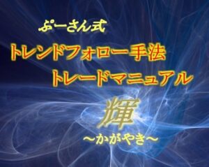 ●ぷーさん式トレンドフォロー手法●トレードマニュアル ●輝（本編動画/基礎動画/マニュアル/画像/インジケータ/新輝動画2018ver.）