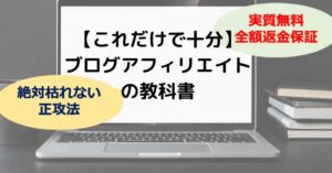 【完全版】ブログアフィリエイトの教科書【2020年以降も枯れない正攻法】 ともっち