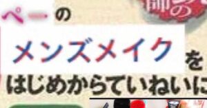 メンズメイクはじめからていねいに【特典付き】 ぺー