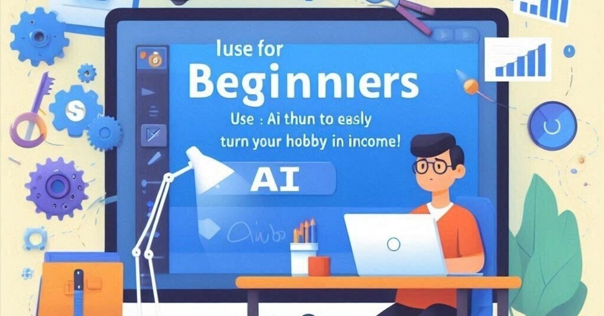 【初心者向け】AIを使って、簡単に始められるスモールビジネス あなたの趣味を収入に変えよう! AI それっておいしいの?