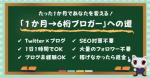 たった1日1時間×1か月で、6桁ブロガーを目指すあなたへ okaponseo