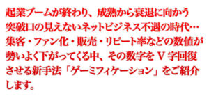 ゲーミフィケーション辞典48 新田法継