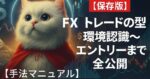 【全公開】FX手法マニュアル｜トレードの型 ニャ王