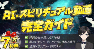 AI×スピリチュアル動画～スマホ1台、1日15分の癒しの副業で“月10万円！？”を静かに稼ぐ～　ベル