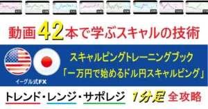 【FX】公開開始します✨解説動画42本収録✨スキャルピングトレーニングブック「一万円で始めるドル円スキャルピング」　イーグルFX💎Investor_Eagle