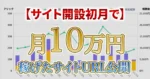 初月で月10万円達成｜稼げたアダアフィサイトURLを公開　アダビギー